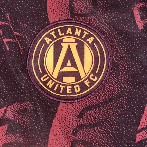 Adidas 2021 Atlanta United MLS Soccer Supporters Third Kit Jersey Medium - Picture 3 of 11